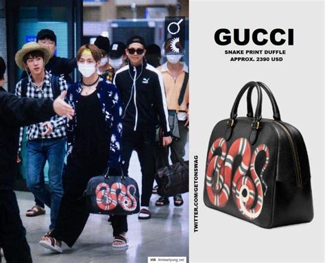 taehyung gucci bag
